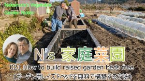 Read more about the article 021 How to build raised garden beds free ガーデン用レイズドベッドを無料で構築する方法